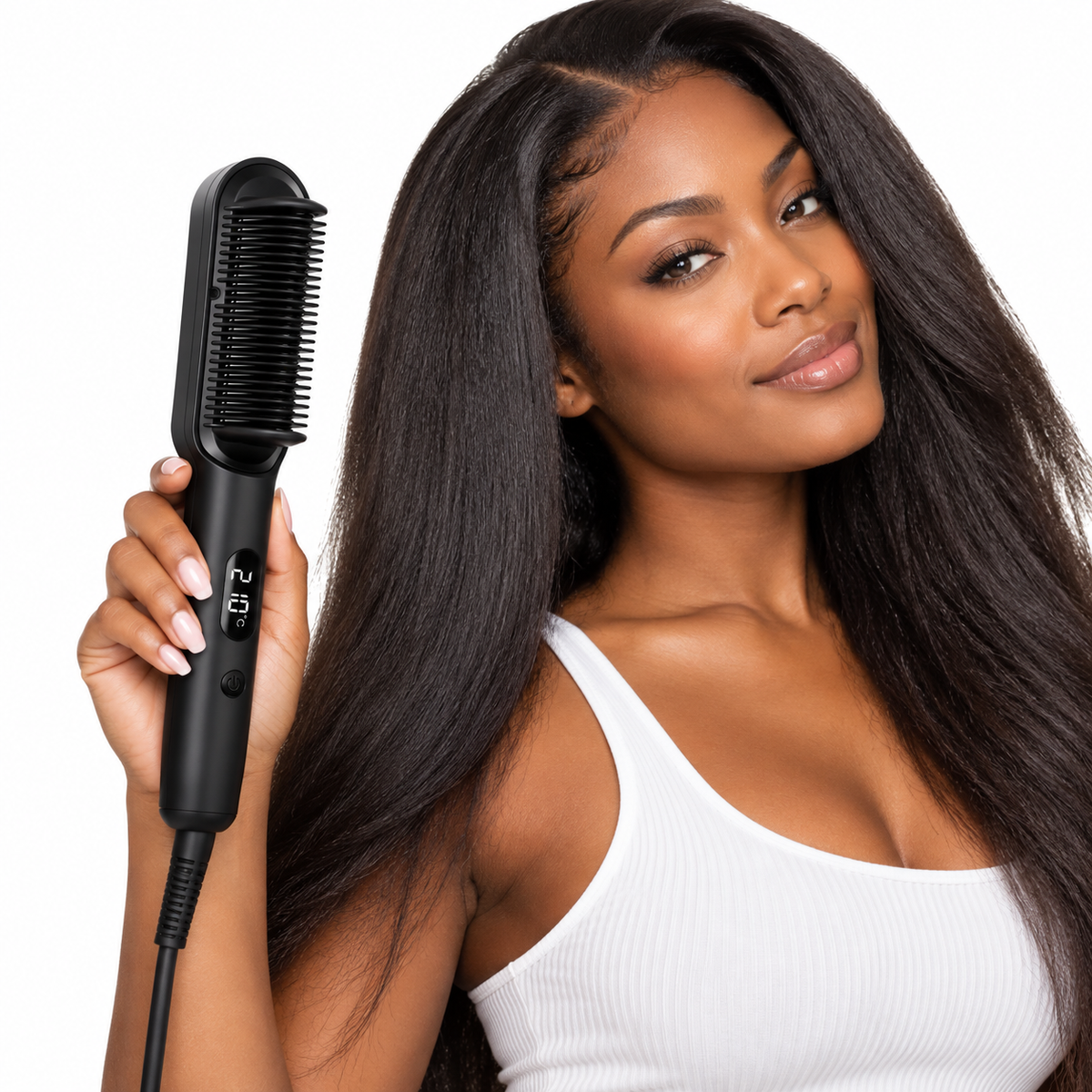 Straightening Brush vs Flat Iron: Which Is Best for Curly &amp; Textured Hair?