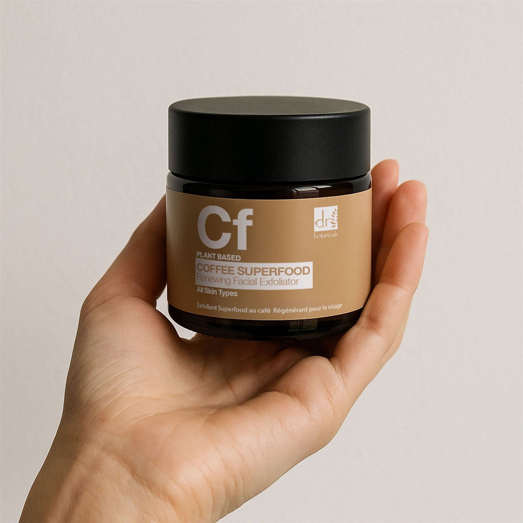 Dr Botanicals Coffee Superfood Facial Exfoliator & Coffee Face Scrub 60ml