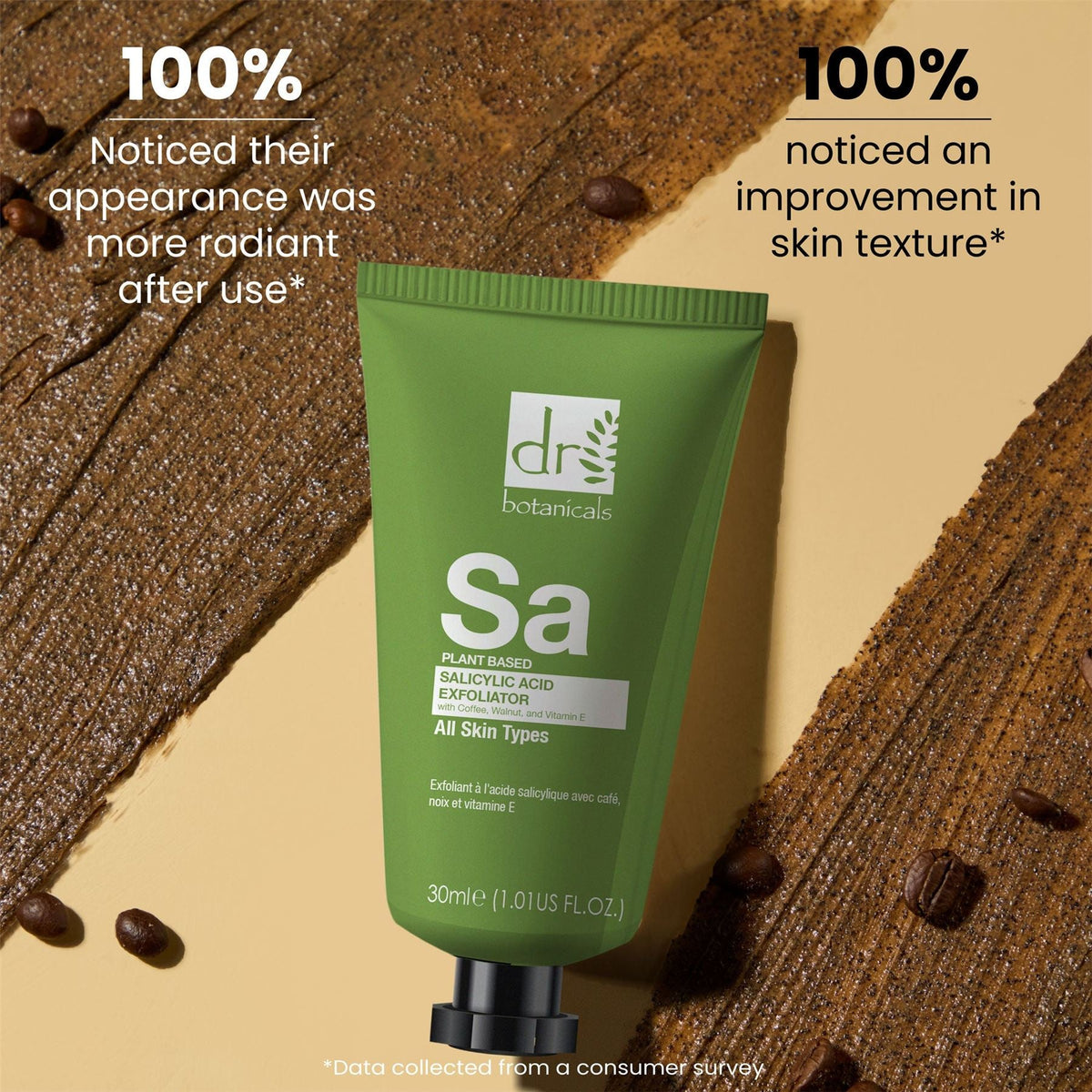 Dr Botanicals Salicylic Acid Exfoliator 30ml product packaging