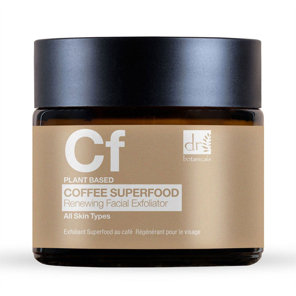 Dr Botanicals Coffee Superfood Facial Exfoliator & Coffee Face Scrub 60ml