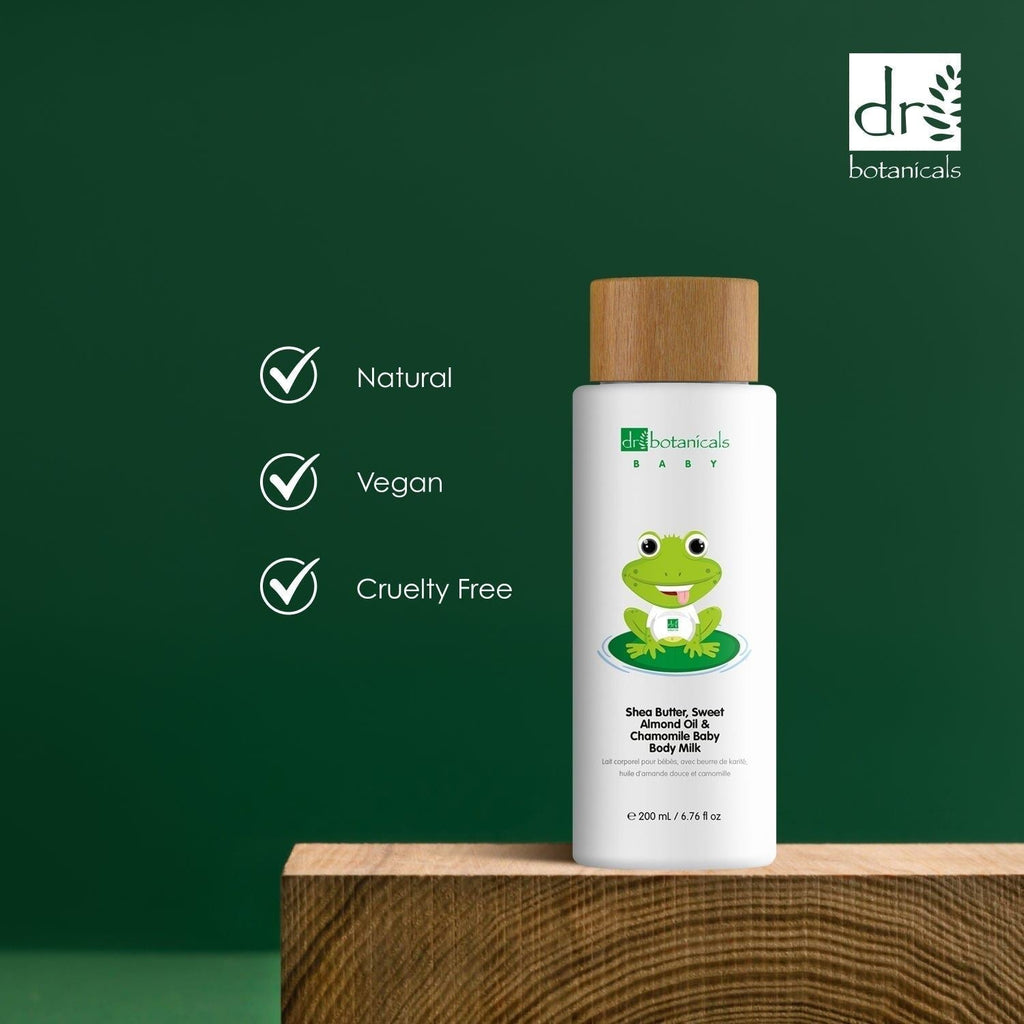 Baby Body Milk with Sweet Almond Oil, Chamomile and Calendula