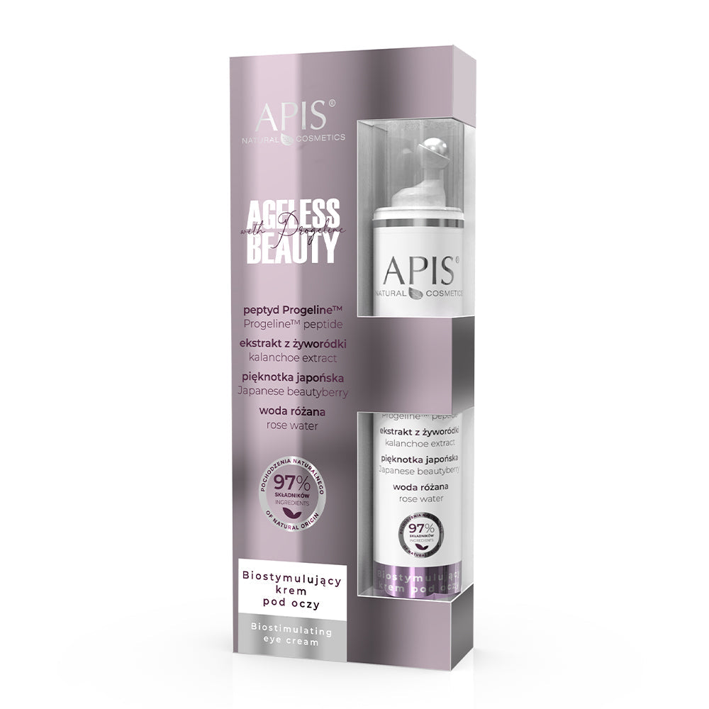 Apis Ageless Beauty Anti-Ageing Eye Cream | Progeline Biostimulating | 10 ml