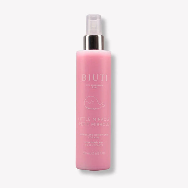 BIUTI Little Miracle Kids Detangling Spray Pink Bottle