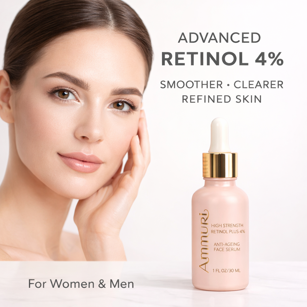 Ammuri Retinol 4% + Apple Stem Cell Serum | High-Strength Evening Renewal 30ml