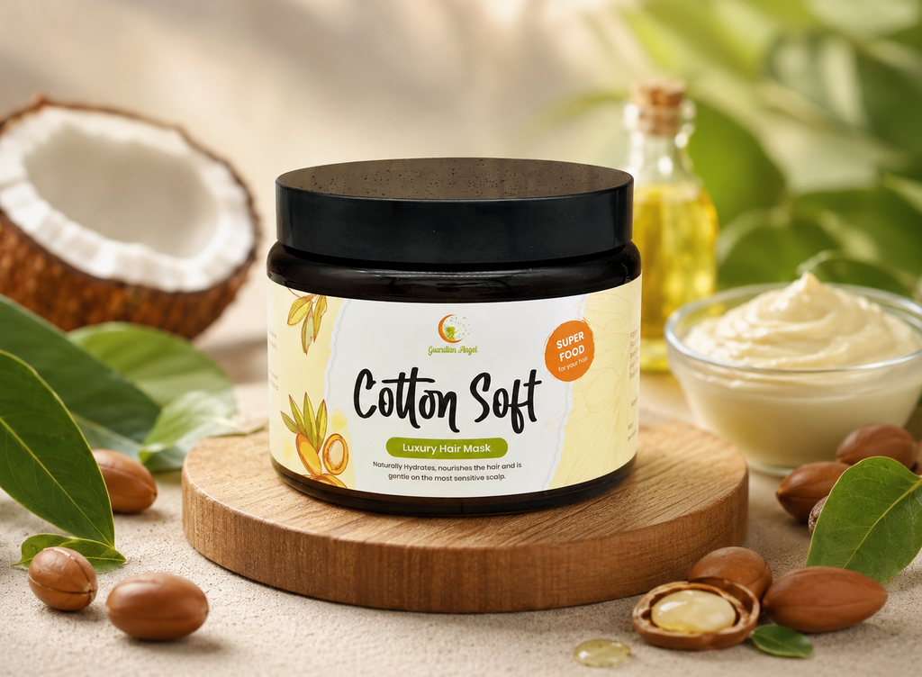 Cotton Soft Hair Mask – Argan & Castor Oil | 250ml & 500ml