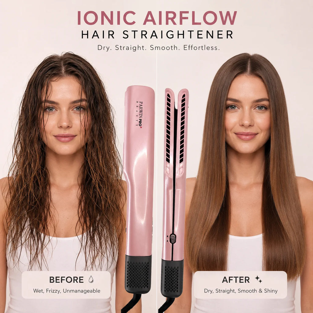 Parwin Pro Beauty + ionic Airflow Hair Straightener