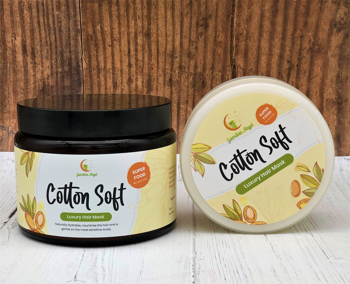 Cotton Soft Hair Mask – Argan & Castor Oil | 250ml & 500ml