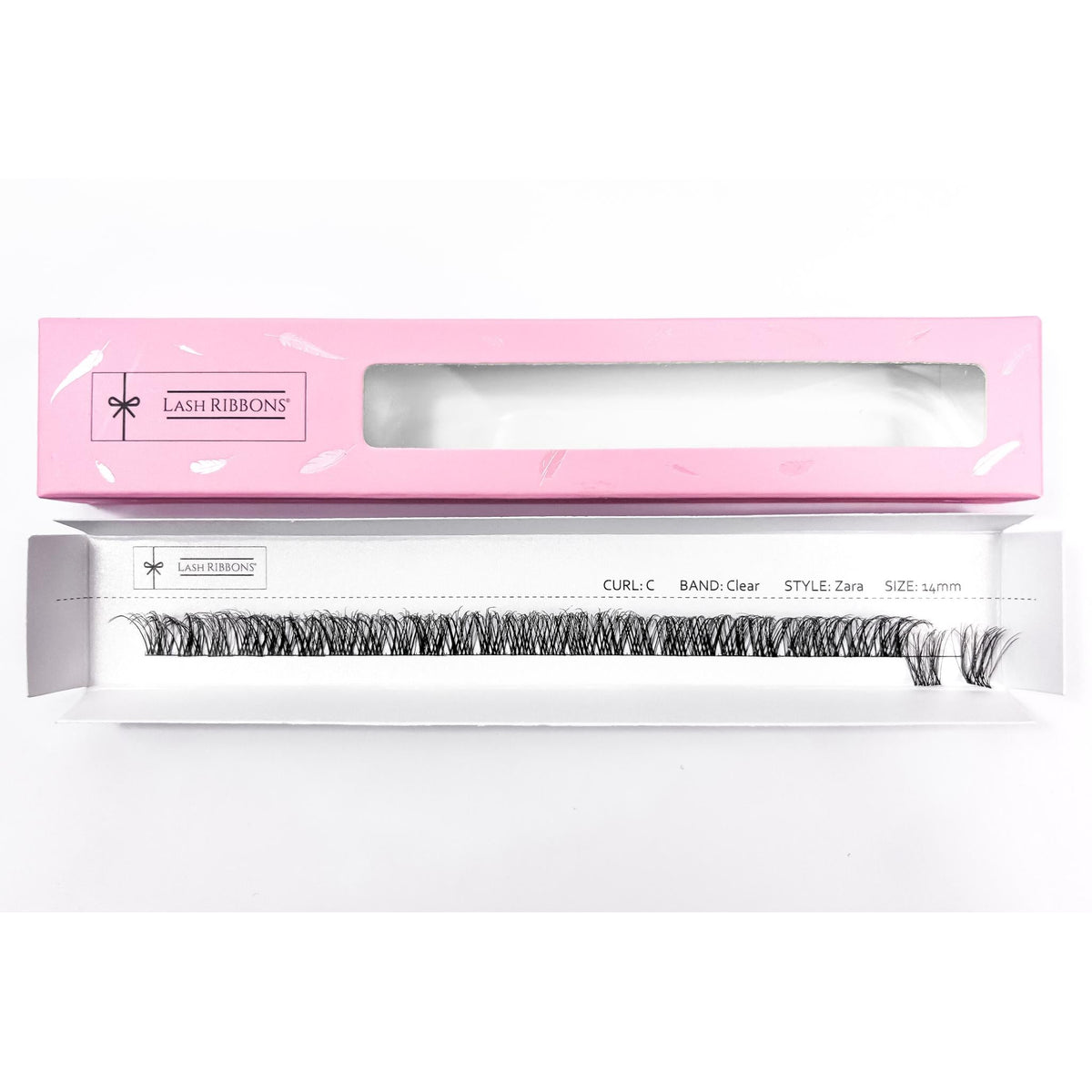 Zara - Weightless 'C' Curl Pre-Cut Lash Ribbons®
