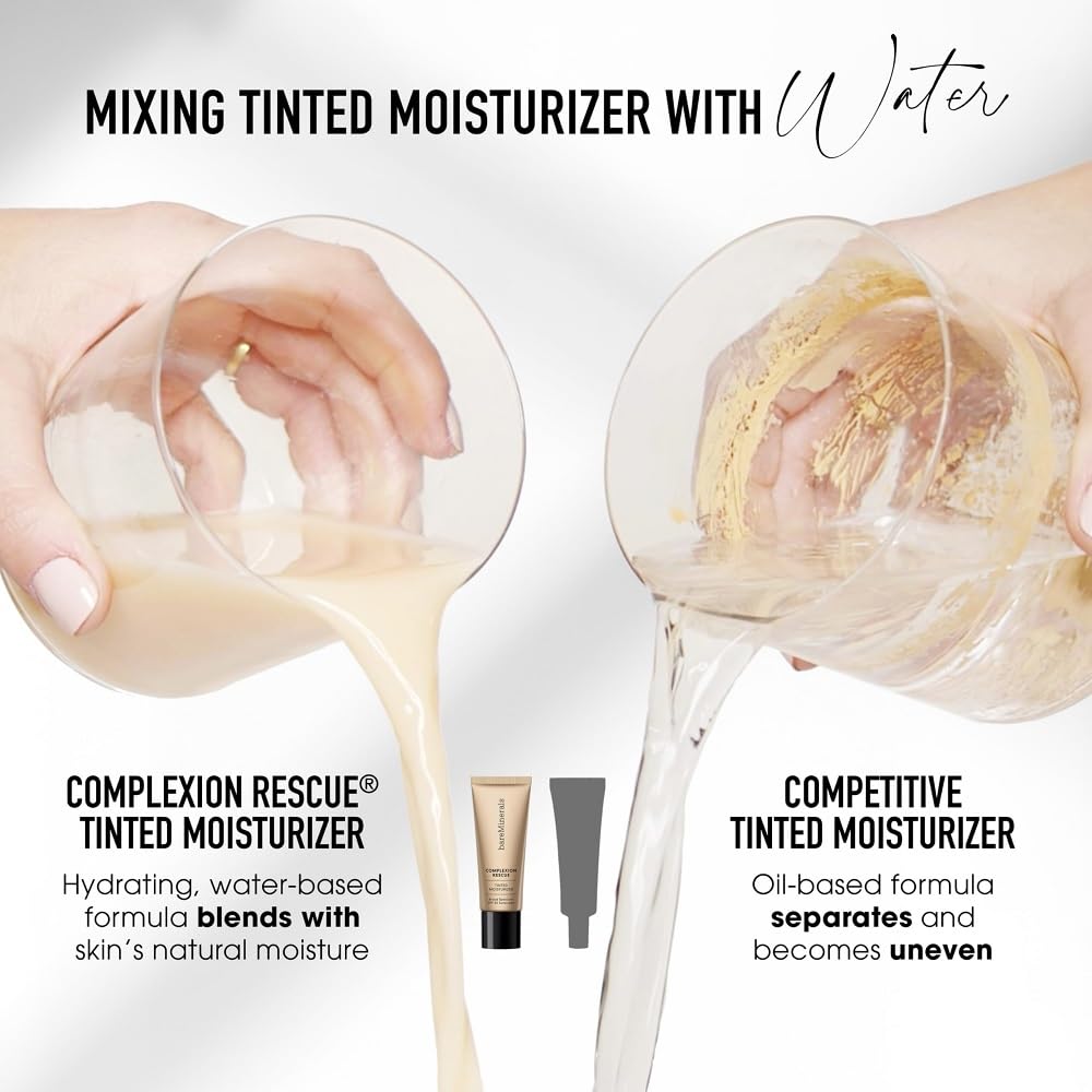 bareMinerals Complexion Rescue Tinted Moisturizer SPF 30 — Cashew 3.5, Vegan & Cruelty-Free