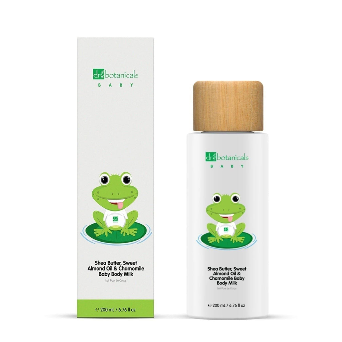 Dr Botanicals Baby Body Lotion 200ml with Sweet Almond Oil and Chamomile