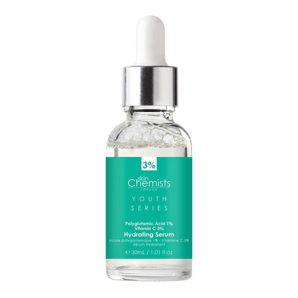 skinChemists Polyglutamic Acid 1% + Vitamin C 3% Serum – Hydrating Face Serum