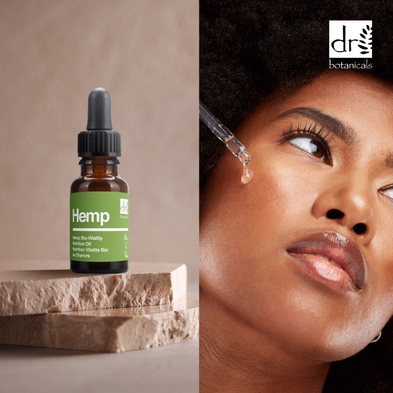 Dr Botanicals Hemp Bio-Vitality Nutrition Facial Oil 15ml