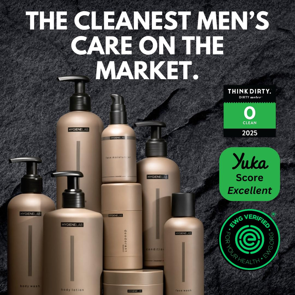 HygieneLab Men's Hair Gel – EWG Verified, Strong Hold, Matte Finish