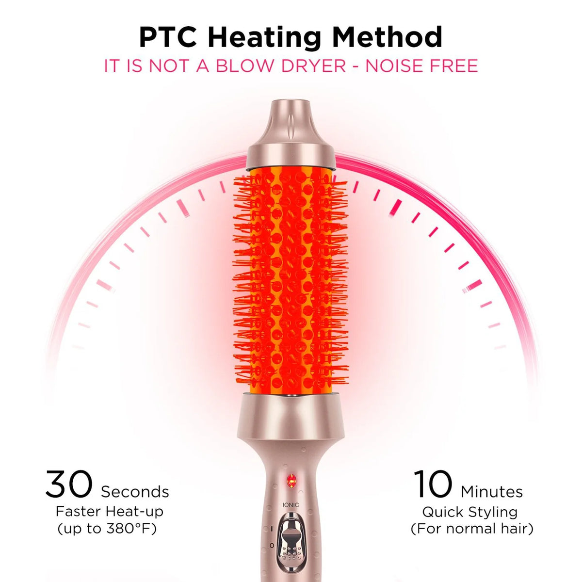 Parwin Pro Beauty ionGlow Thermal Brush