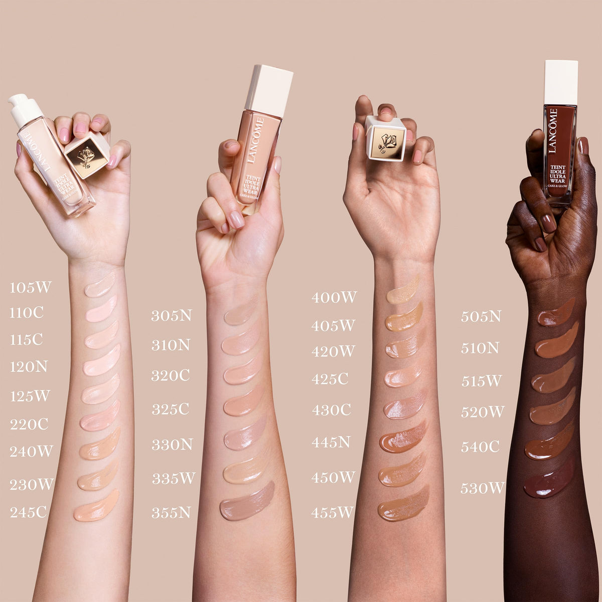 Lancôme Teint Idole Ultra Wear Care & Glow Foundation SPF 27 – 325C