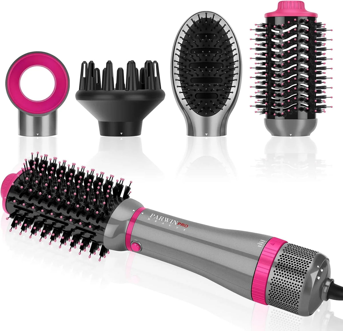 Parwin Pro Beauty QuadraStyler Blowout Brush
