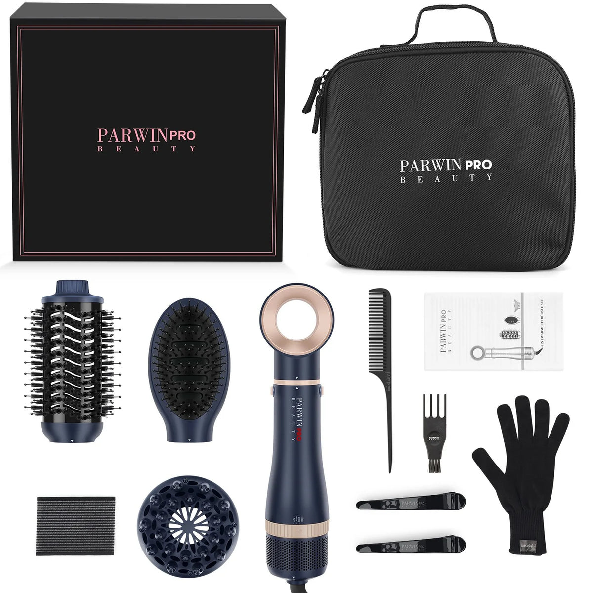 Parwin Pro Beauty QuadraStyler Blowout Brush