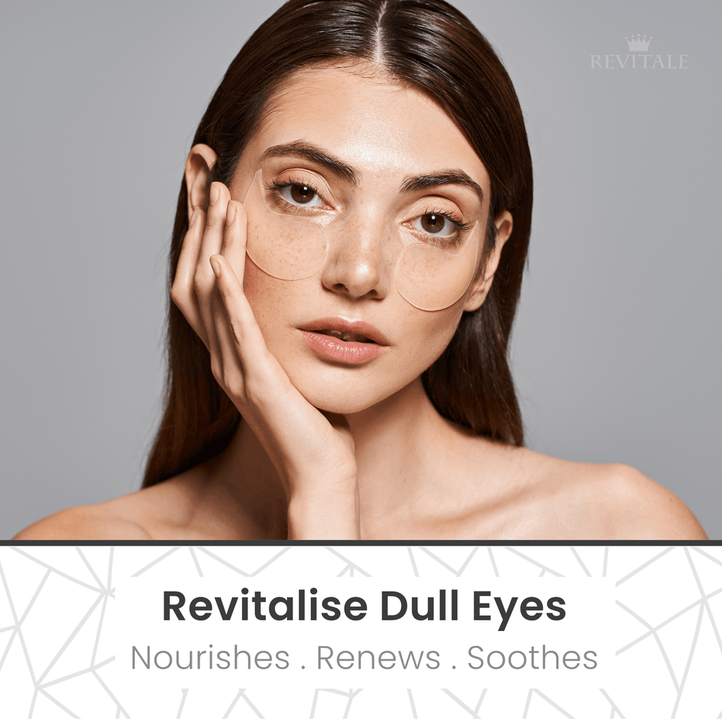Revitale Pure Hyaluronic Acid & Peptides Under Eye Patches (Jar - 30 Pairs)