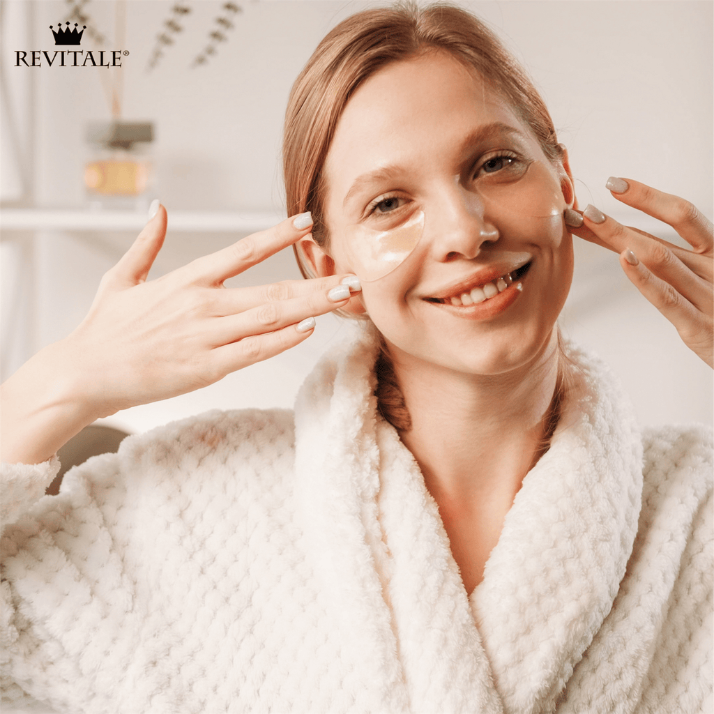 Revitale Pure Hyaluronic Acid & Peptides Under Eye Patches (Jar - 30 Pairs)