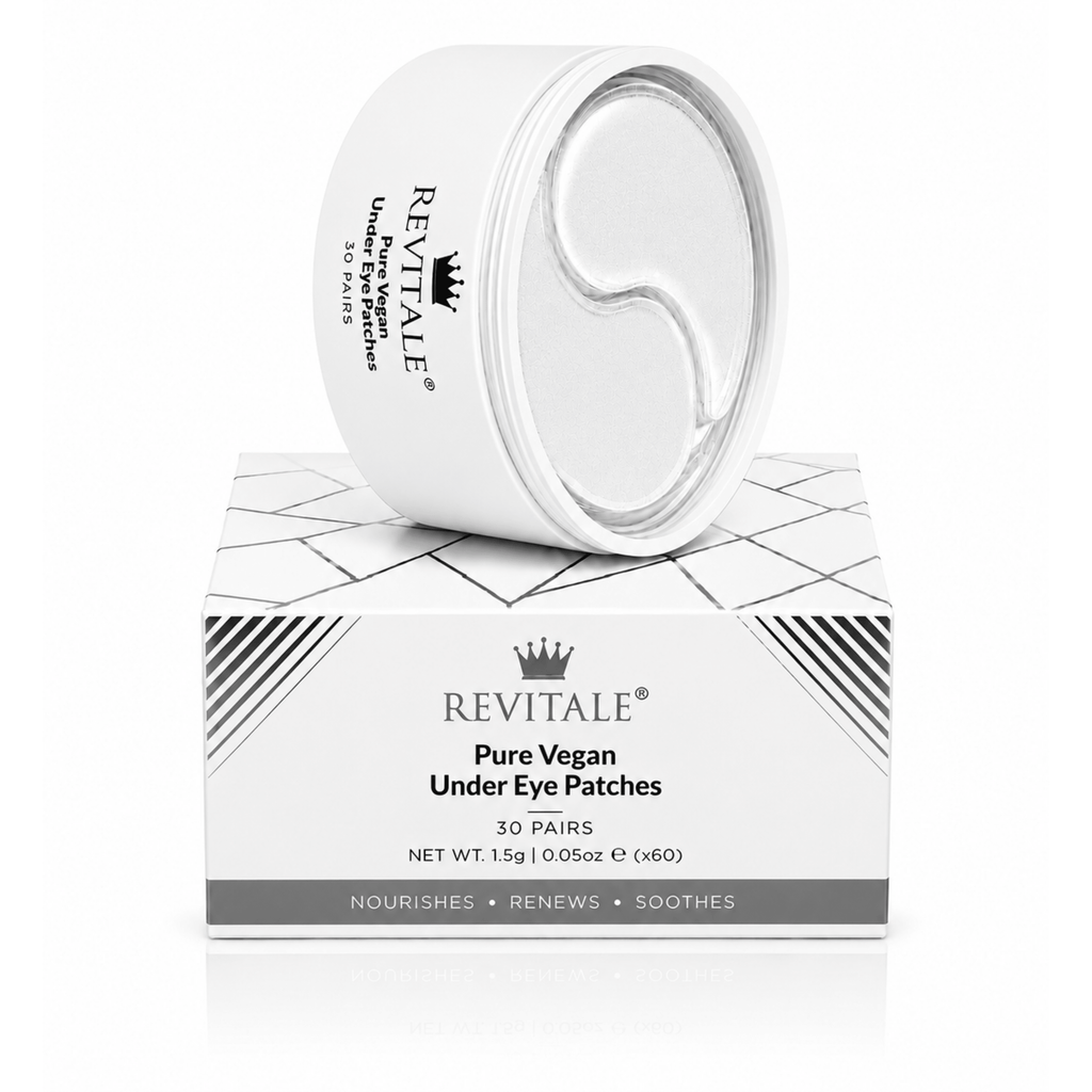 Revitale Pure Hyaluronic Acid & Peptides Under Eye Patches (Jar - 30 Pairs)
