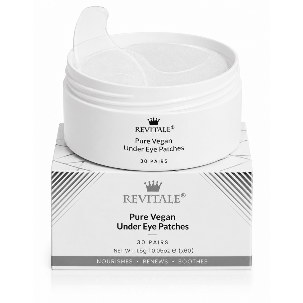 Revitale Pure Hyaluronic Acid & Peptides Under Eye Patches (Jar - 30 Pairs)