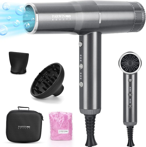 Parwin Pro Beauty Venturi High-Speed Hair Dryer in Grey